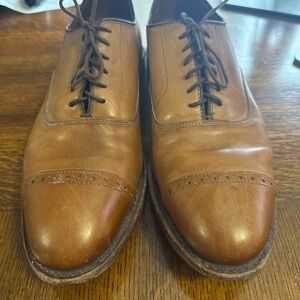 Brooks Brothers Men's Walnut Tan Brown Lace Up Oxford Shoe Size 11 D M